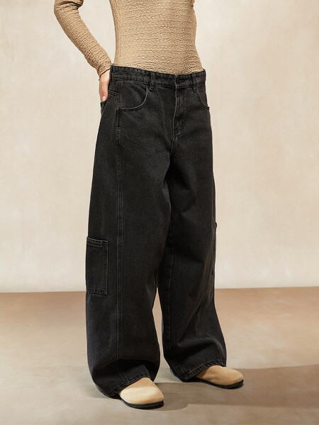 JEAN NOHA GRIS OSCURO