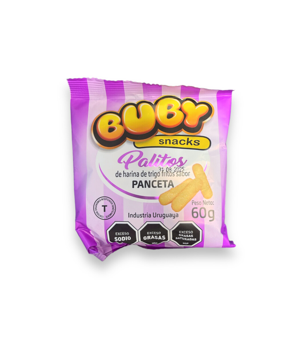 Palitos Salados Buby Nikitos 60 grs - Panceta 