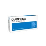 DIABELINA 100 MG CJ X 30 COMP. REC. única