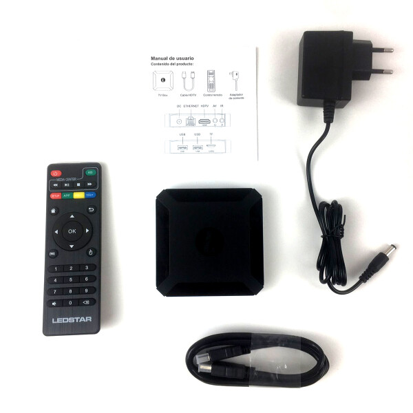 Tv Box Ledstar Lat-fast 2/16 Gb TV BOX LEDSTAR 2/16GB LAT-FAST