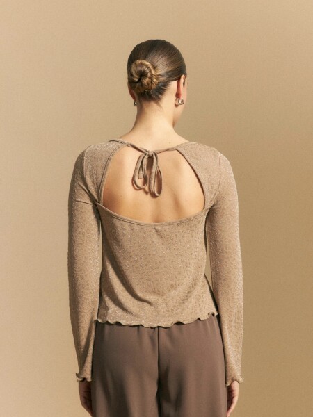 BLUZA ALLIE FROST BEIGE