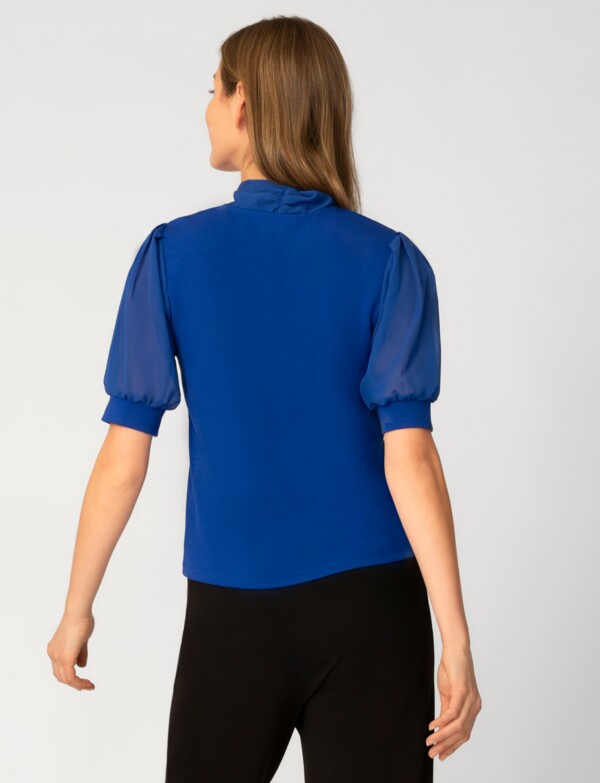 Blusa Escote Con Lazo ROYAL