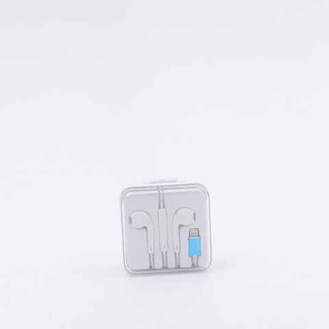 AURICULARES CON CABLE LIGHTNING - BLANCO AURICULARES CON CABLE LIGHTNING - BLANCO