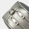 Bandolera Adisa En Efecto Cuero Plata