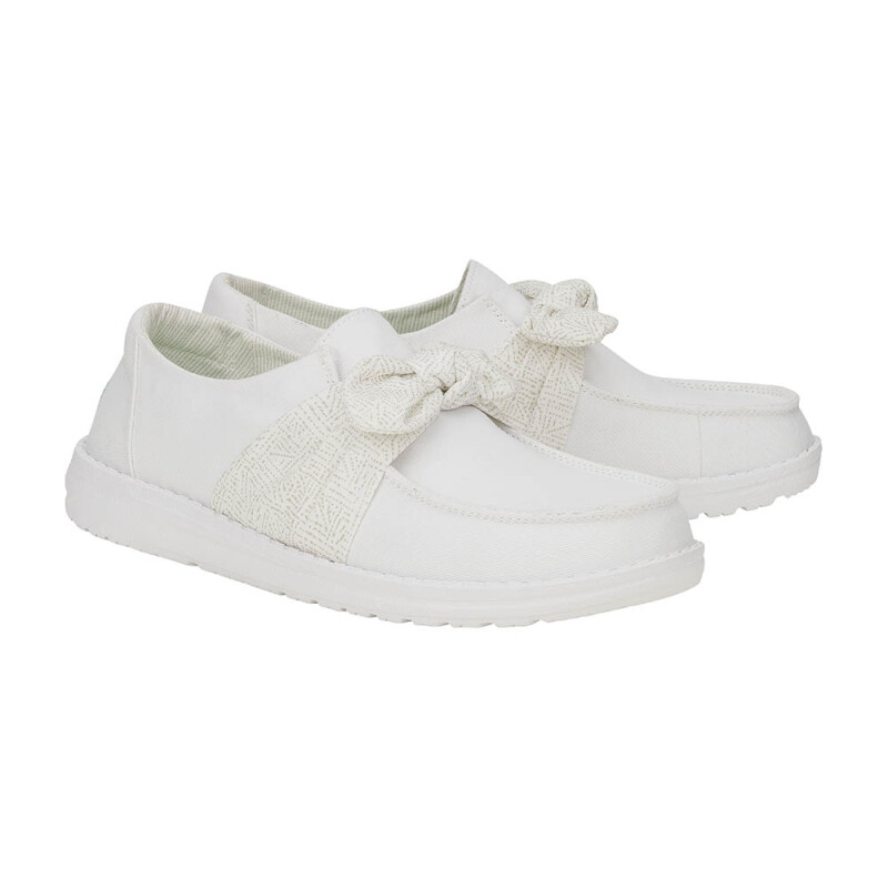 Wendy Bow Essentials - Mujer White