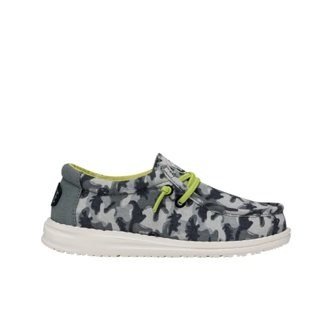 Zapatos Hey Dude Wally Camodino Azul