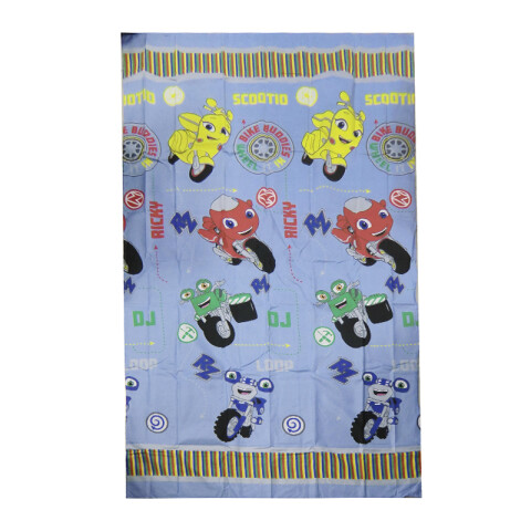 Juego Sábanas Infantiles Ricky Zoom 1 Plaza 100% Microfibra U