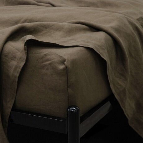 FUNDA DE DUVET FRENCH FLAX LINEN Verde - SUPER KING