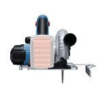 Sierra Circular inalámbrica Bosch GKS 18V-57 18V 2 años / Bosch Unica