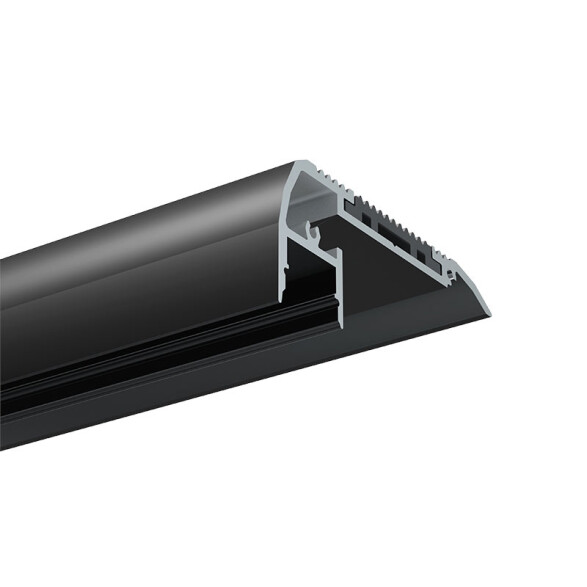 Regleta alumin.p/escalón p/cinta LED 2mt 65X27,5mm ZU0688