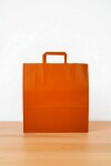 Bolsa lisa acuario 30x12x32 cm NARANJA