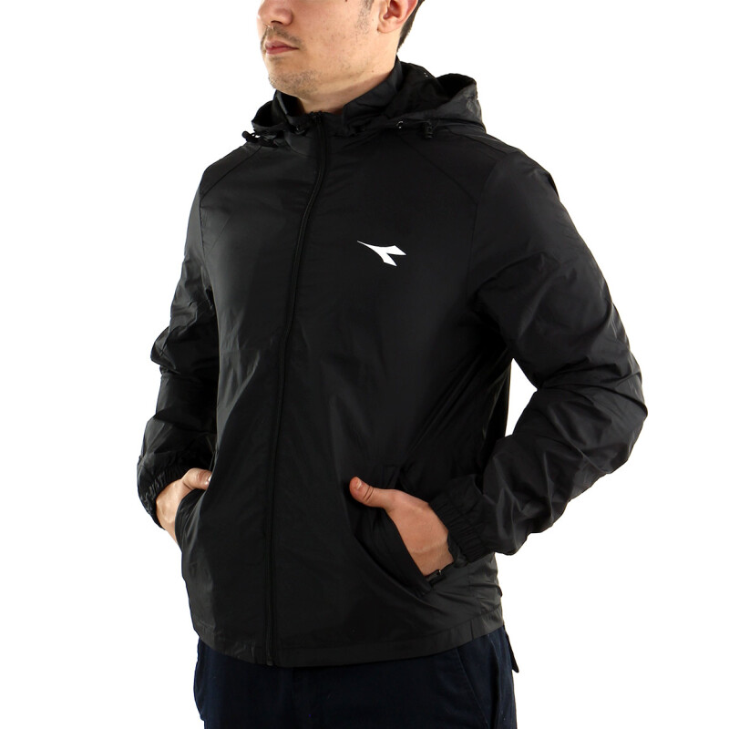 Diadora Hombre Campera Negro