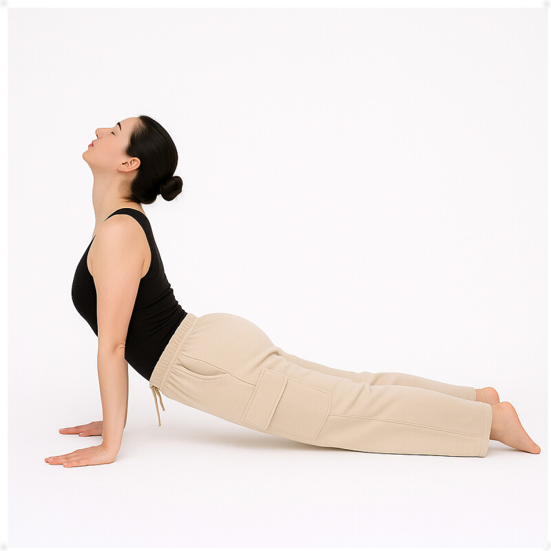 Pantalón Jogging Deportivo Tipo Cargo Beige