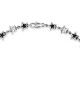 TwoJeys Collar Black Enameled Stars Plata TwoJeys Collar Black Enameled Stars Plata