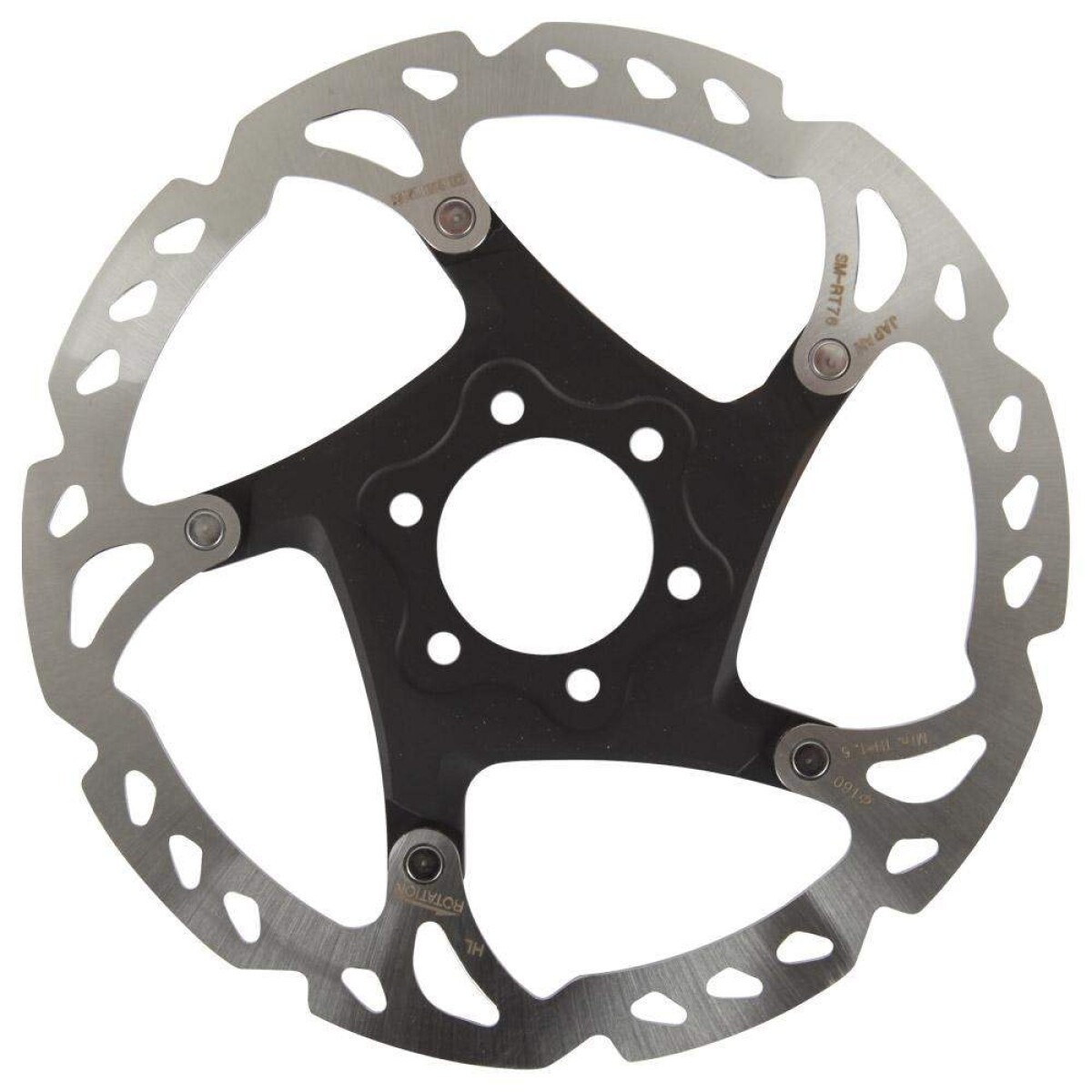 Rotor Shimano Rt86s 6 Tornillos Xt 160mm 