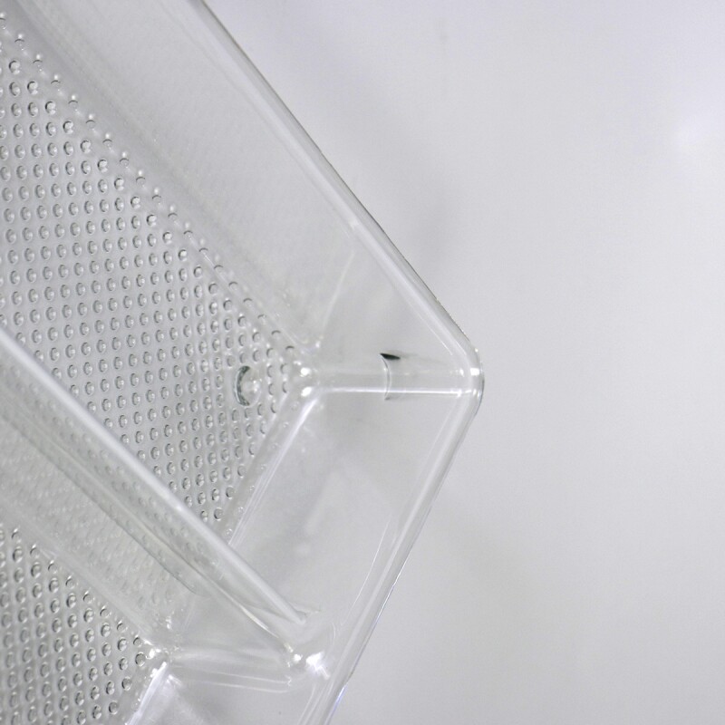ORGANIZADOR RECT ACRIL TRANSP 30.5X15X5CM Unica