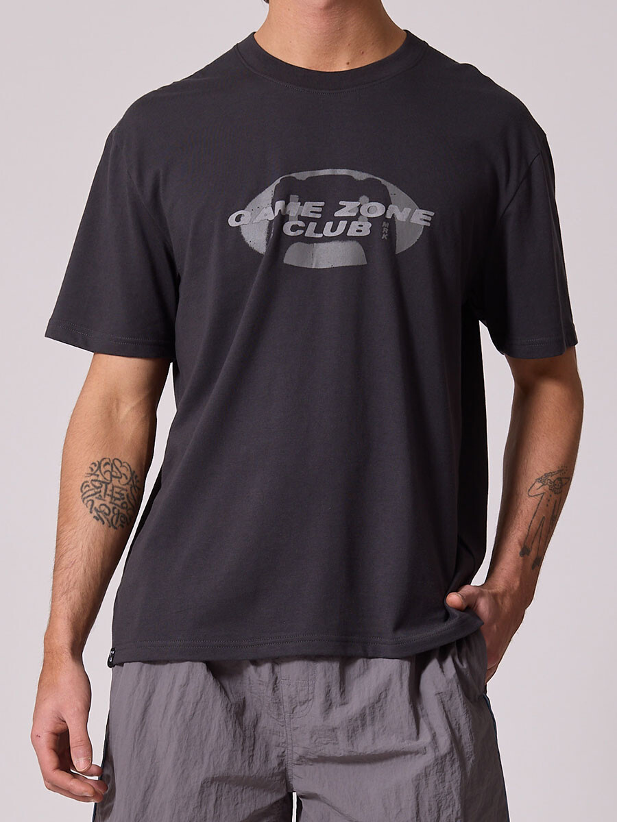 T-SHIRT MIRGO DIXIE - Gris Oscuro 