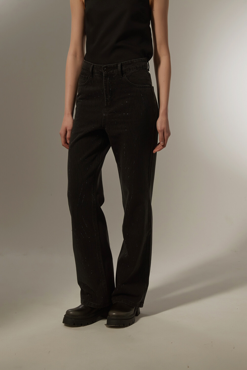 Pantalon Aquas Gris Oscuro