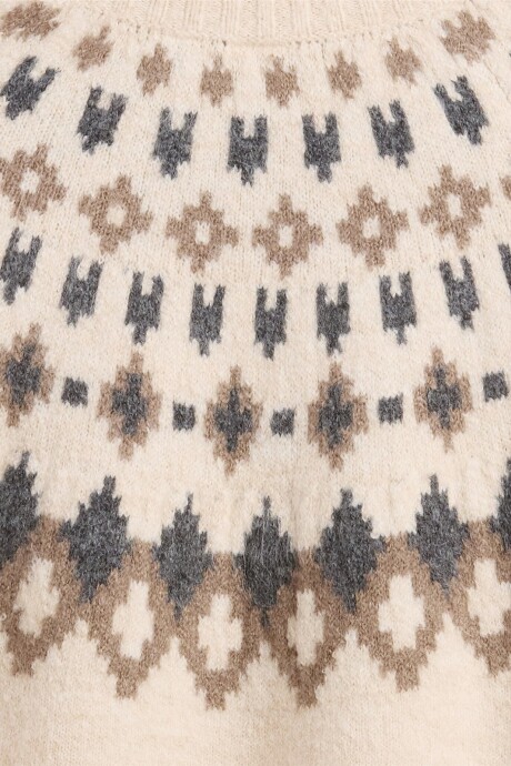 Buzo Polera Fairisle Mujer Hb368