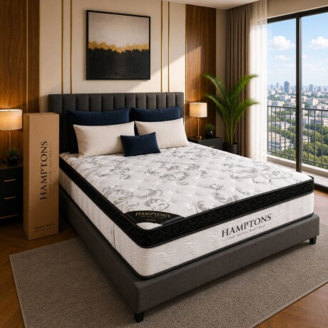 Colchon 2 plazas HAMPTONS Osmium Colchon 2 plazas HAMPTONS Osmium