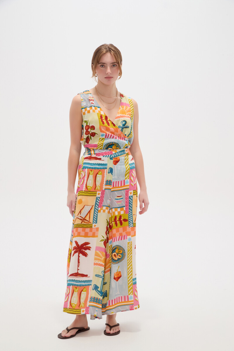 Pantalon Arvoni - Estampado 1 