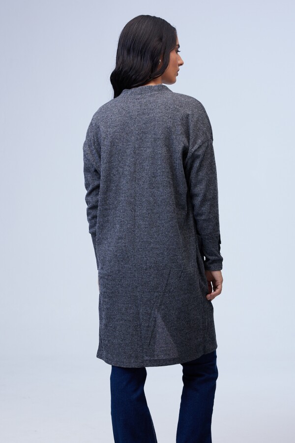 Cardigan Botones GRIS OSCURO