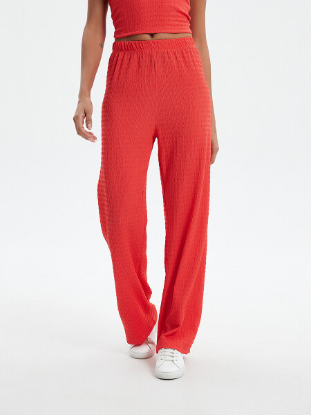 PANTALÓN TAMBOR ROJO