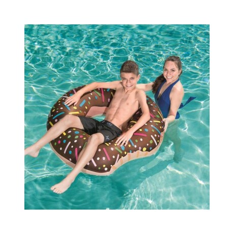 Flotador Aro Dona Chocolate 107 cm Flotador Aro Dona Chocolate 107 cm