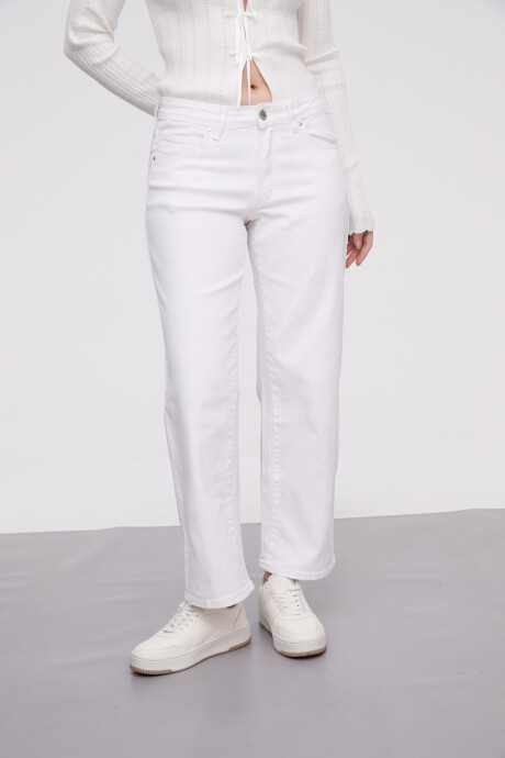 Pantalon Pompya Blanco