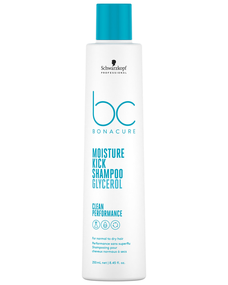 Shampoo hidratante Bonacure Moisture Kick Schwarzkopf 250ml 