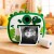 Cámara Infantil Instantánea Gatito con Doble Lente y Selfie VERDE