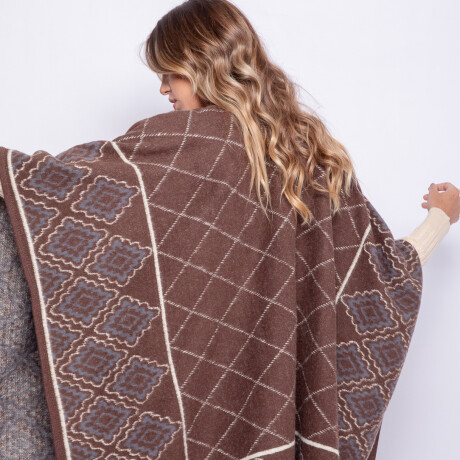 PONCHO BENTOS Chocolate