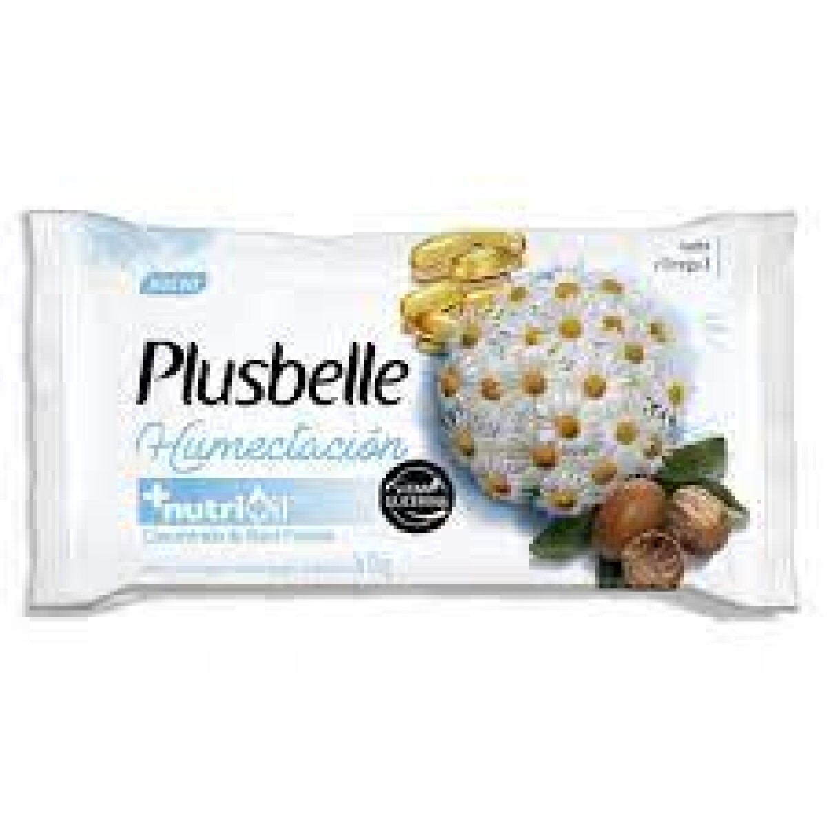 Pack Jabon de Tocador Plusbelle Humectacion 3 unid x 120 grs 