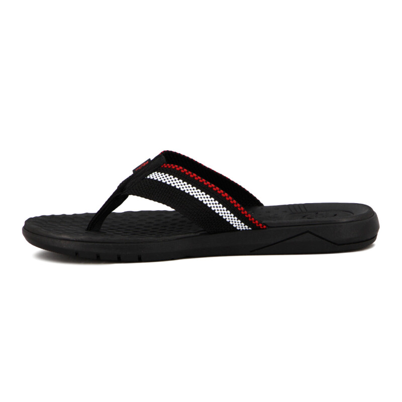 Chanclas Br Sport Ojota Casual Negro-blanco