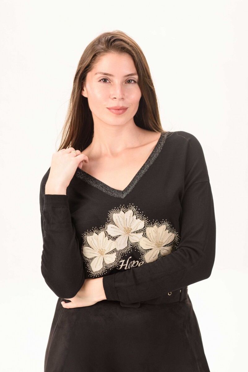 sweater bali - negro 