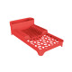 Escurridor de plástico mediano ROJO