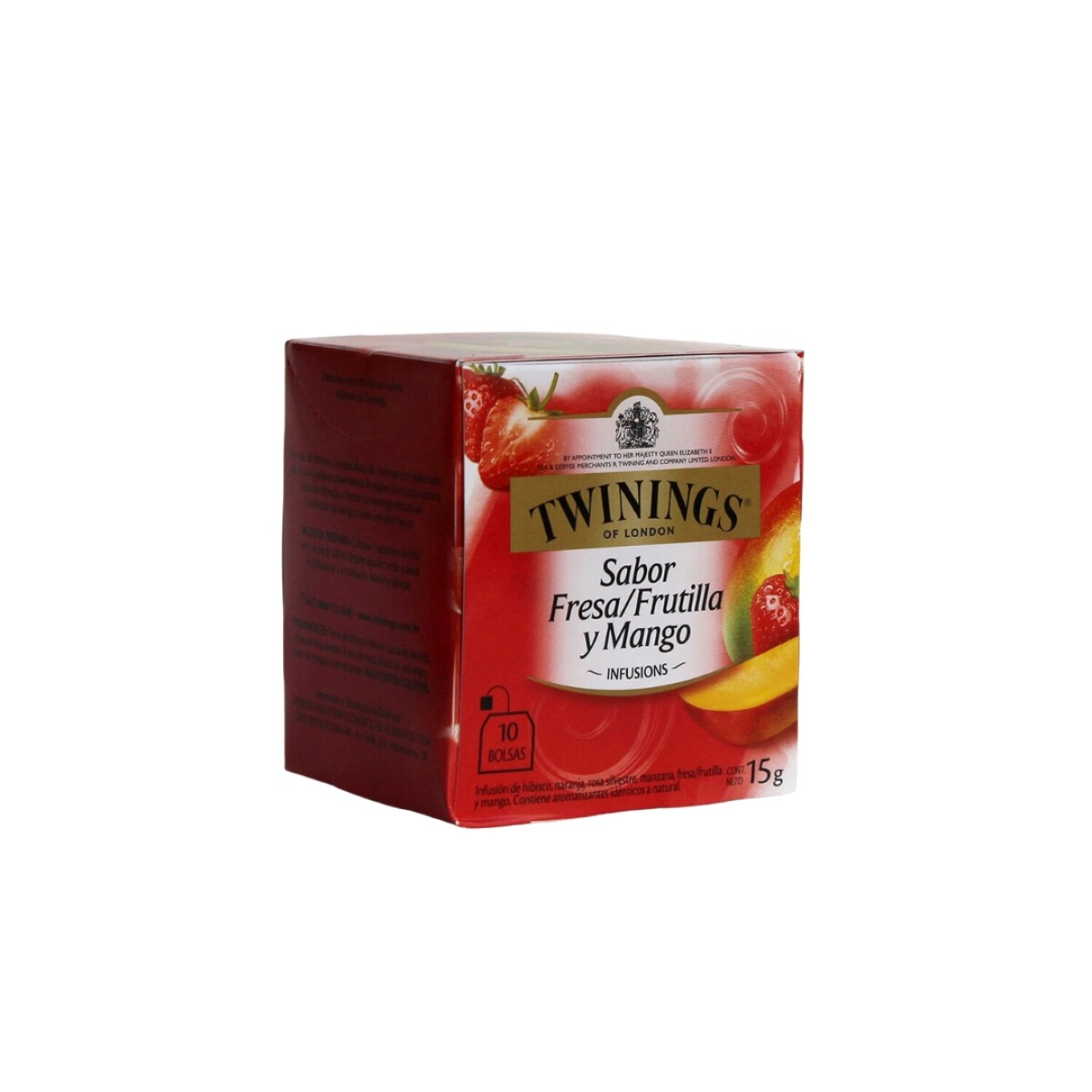 Té frutilla y mango 10 unidades Twinings 