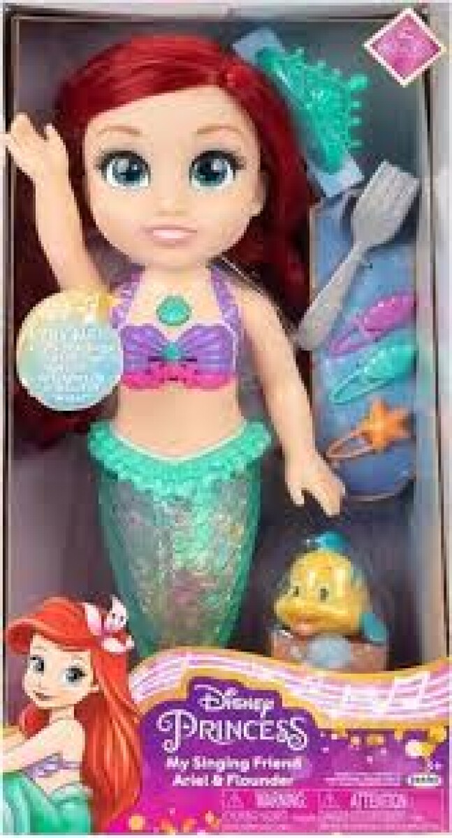 Mi amiga musical Ariel y Flounder 