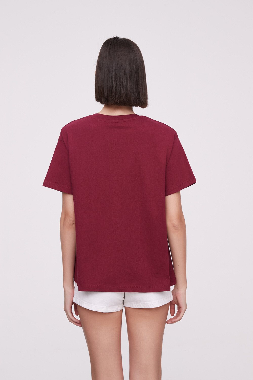Remera Matteis Bordeaux Oscuro