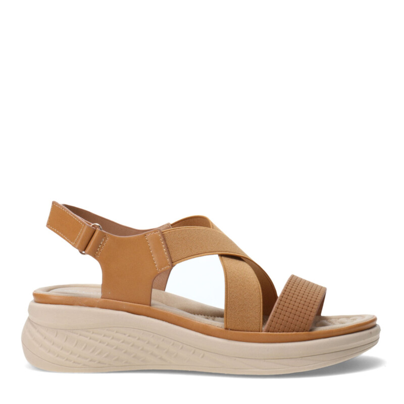 Sandalias de Mujer Lady Confort Shelton Tan