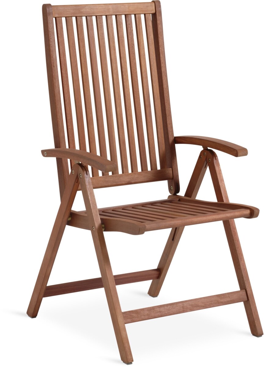 Silla reclinable KAMSTRUP madera dura 