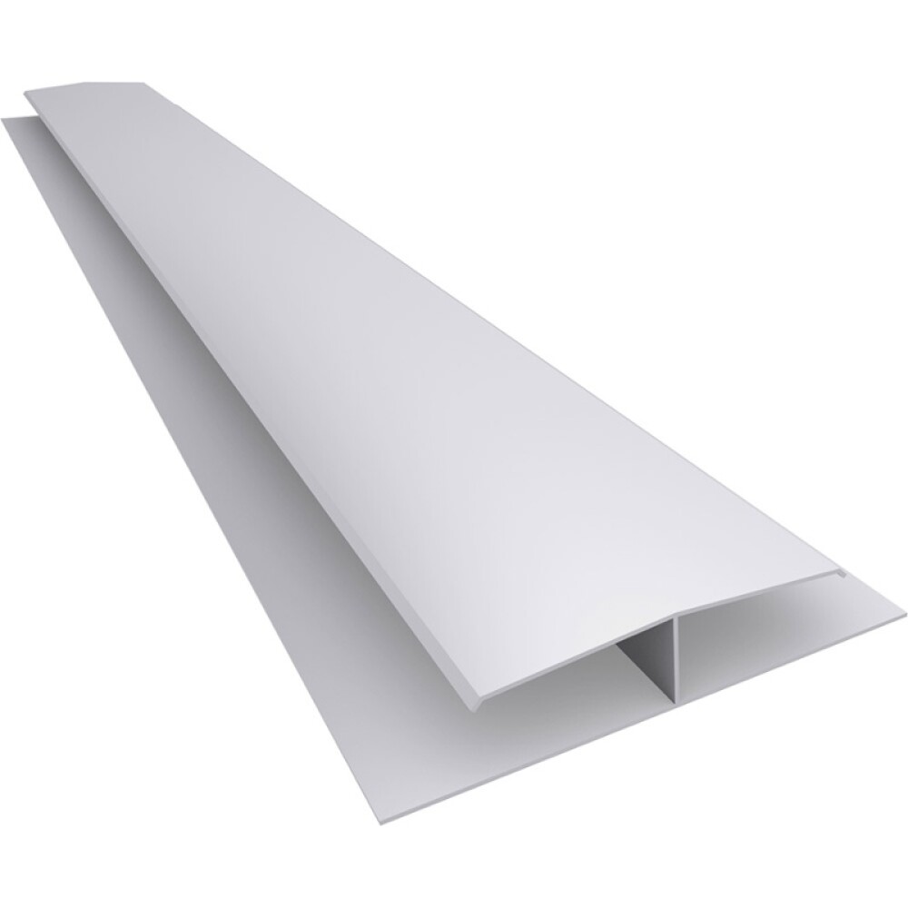 UNIÓN H PVC CINZA 6 MTS Unión H Pvc Cinza 6 Mts