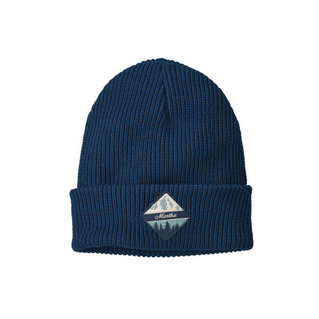 Gorro Martha Lana Sur Azul
