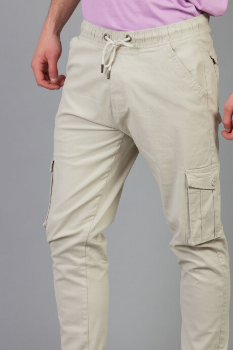 PANTALON CARGO DIATRIX DIXIE Gris Claro