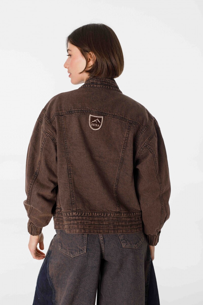 Campera Grunge Chocolate