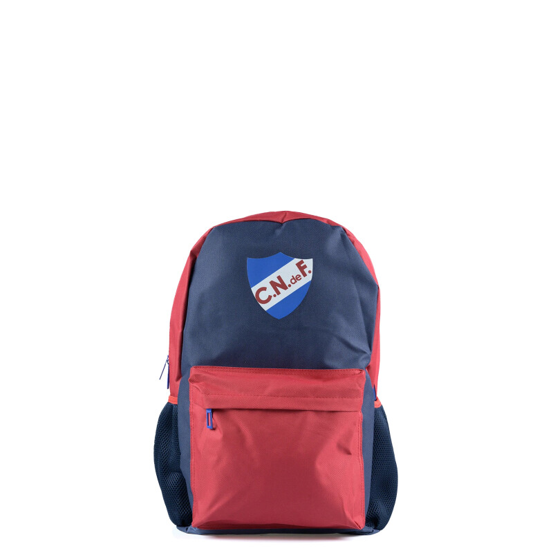 Mochila Nacional Azul Marino - Rojo