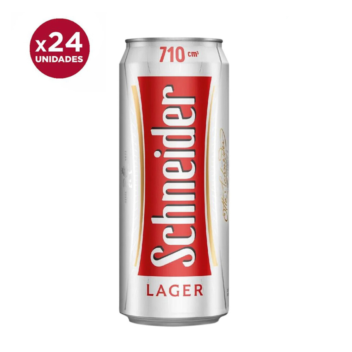 Cerveza Schneider Lata 24 unidades - 710 ml 