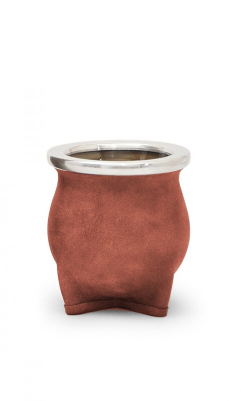 MATE DE CERÁMICA CHICO DELTA LADRILLO ENGRASADO