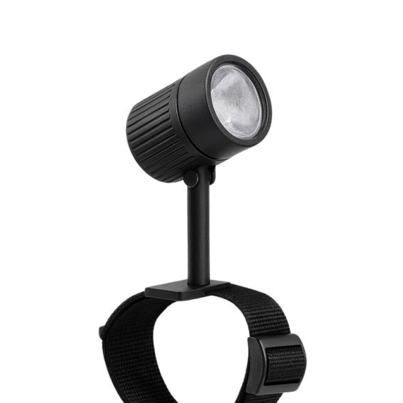 SPOT DE EXTERIOR CON CINTO 5W NEGRO 3000K IP65 SPOT DE EXTERIOR CON CINTO 5W NEGRO 3000K IP65
