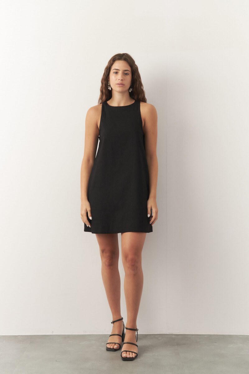 VESTIDO HOLLY - Negro 